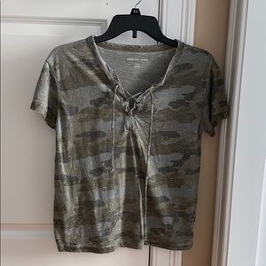 American Eagle camo shirt